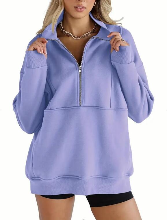 Harper Zip Sweatshirt