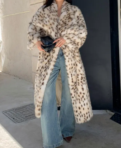 Aurora Faux Fur Coat