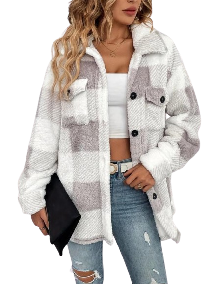 Avery Plaid Coat