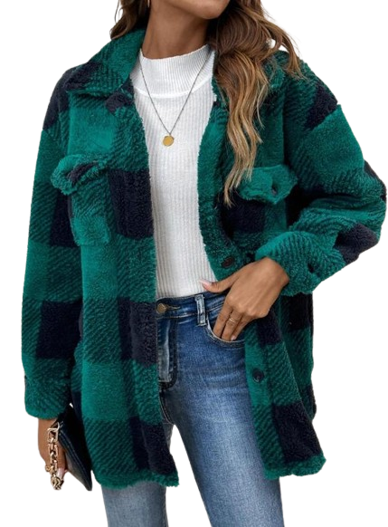 Avery Plaid Coat
