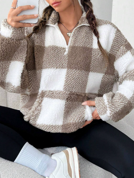 Cozy Check Fleece